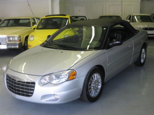 2004 chrysler sebring lxi garage kept books records fully loaded mint condition!