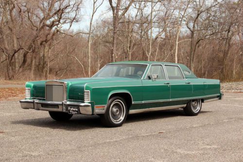 1977 continental leather loaded 400cid power options cool cruiser!