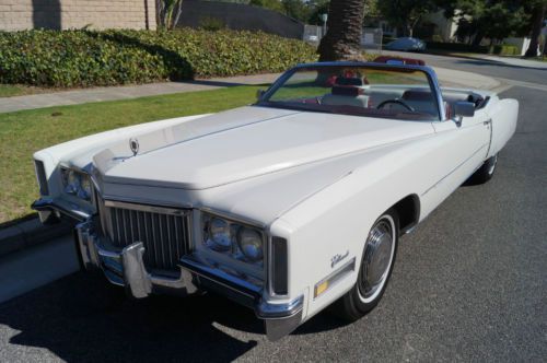 1972 striking california car in original cotillion white color-stunning-no rust