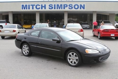 2002 chrysler sebring lxi coupe   1-owner georgia carfax   clean inexpensive car