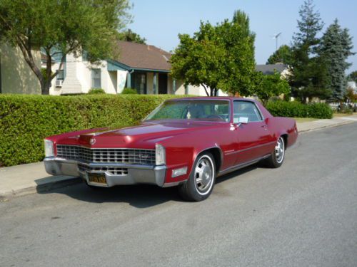 1968 cadillac eldorado base hardtop 2-door 7.7l.