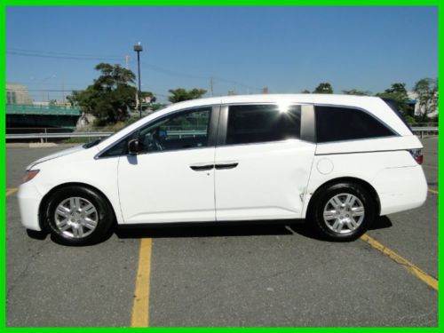 2012 honda odyssey lx 3.5l v6 24v automatic fwd minivan/van repairable rebuilder