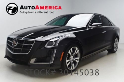 2014 cadillac cts v sedan 350 mi htd leater nav pano roof twin turbo