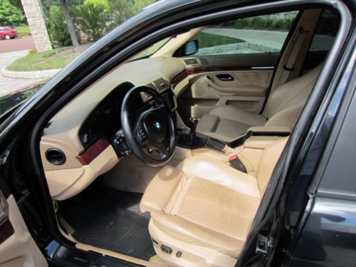 2003 BMW 530i Sport Pkg Sharp Manual NO RSRV, image 12