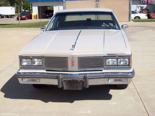 1984 olds 98 regency brougham  41,978 actual miles.