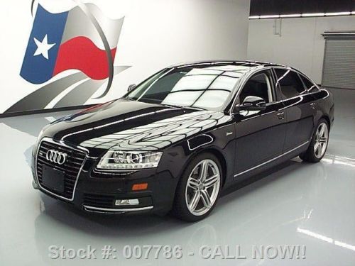 2010 audi a6 3.0t quattro premium plus awd sunroof nav! texas direct auto