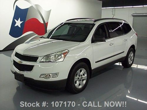 2010 chevy traverse ls 8-passenger third row 79k miles texas direct auto