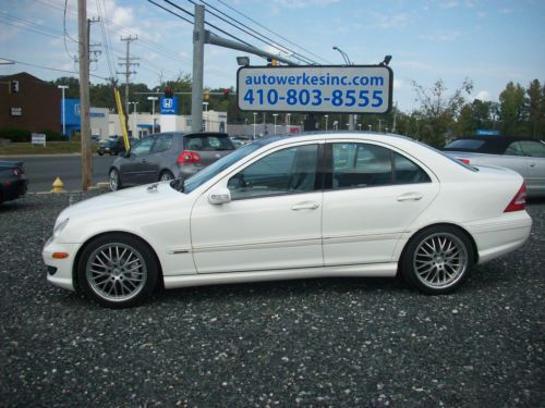 2005 mercedes benz c230 kompressor sport  rare 6 speed m/t