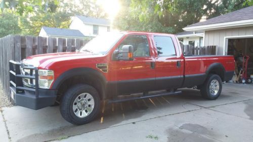 2008 ford f250 superduty xlt crewcab diesel 4x4 8ft bed