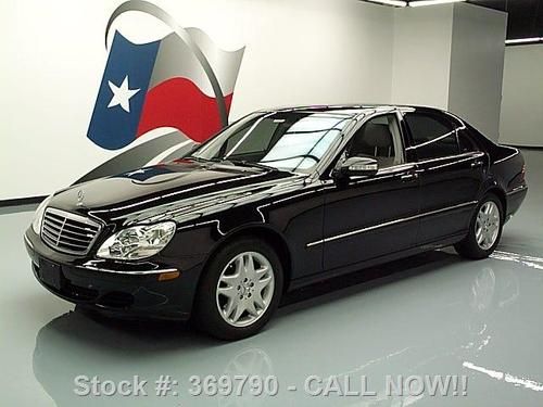 2003 mercedes-benz s430 sunroof leather nav only 45k mi texas direct auto