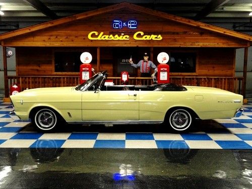 1966 ford galaxie 500 convertible 390 - springtime yellow