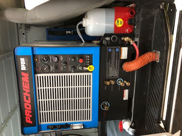 CARPET CLEANING VAN FORD E350 TURN KEY PACKAGE FULLY LOADED, PROCHEM PEAK TRUCKMOUNT AND ACCESSORIES, US $28,900.00, image 2