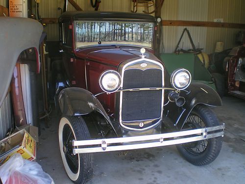 1931 ford model a 2 door sedan good condition resotred