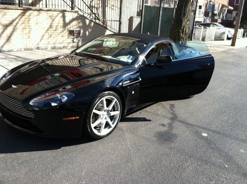 2008 aston martin v8 vantage   convertible navigation roadster