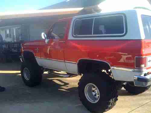 1987 CHEVY K-5 BLAZER  AWESOME VEHICLE * NO RUST * NEW PAINT*LOOKS & RUNS GREAT*, US $10,500.00, image 4