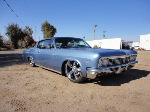 1966 chevrolet caprice 2 door custom air ride suspension 350 700r4 smooth driver