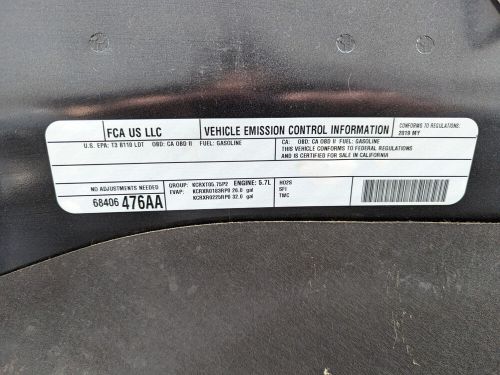 2019 Ram 1500 DS Warlock Crew Cab Pickup Truck HEMI, US $13,577.50, image 25