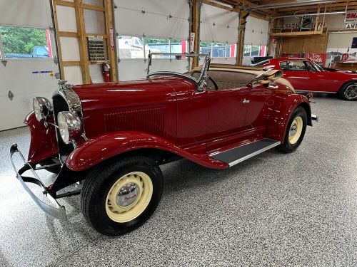 1932 plymouth pa roadster restomod v6 - automatic disc brakes - all steel