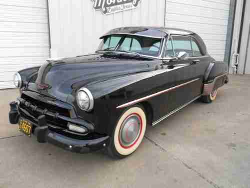 1952 Chevrolet BelAir Deluxe 2 Door Hard Top Coupe, image 2