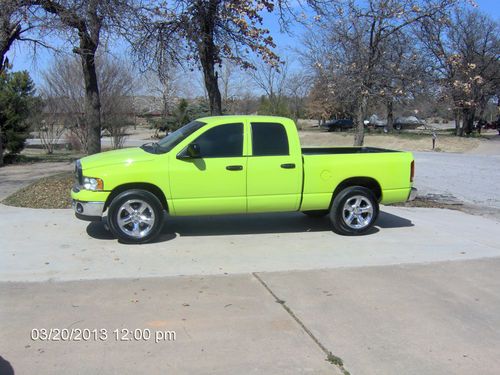 2005 dodge ram 1500 hemi sport crew cab pickup 4-door 5.7l