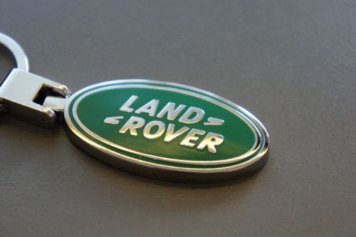 NIB Genuine Land Rover Basic Classic Logo Stainless Steel keychain Dealership, US $15.00, image 6
