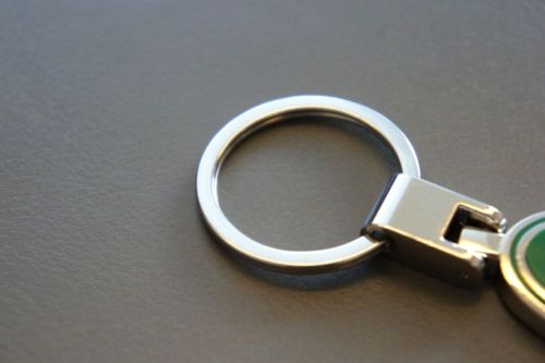 NIB Genuine Land Rover Basic Classic Logo Stainless Steel keychain Dealership, US $15.00, image 7