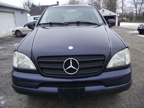 2000 mercedes-benz ml320 awd,inspected,runs excellent,books,1 owner,no reserve.