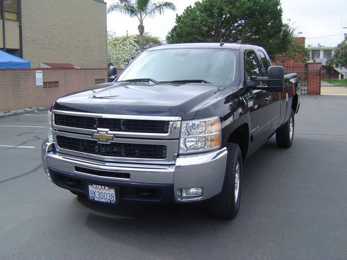 2007 2500hd 4x4 duramax ltz extended cab long bed 1 owner mint chevrolet chevy