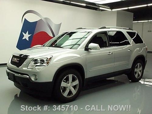 2012 gmc acadia slt awd 8-pass leather nav rear cam 12k texas direct auto