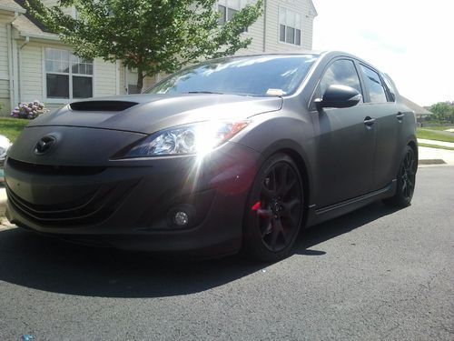 2010 mazdaspeed3 fully bolted fast lowered fmic cai turbo speed 3 plasti dip