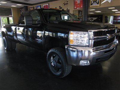 2008 chevrolet silverado 3500 hd diesel 4x4 ltz long bed black