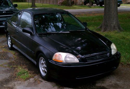 1996 honda civic hx coupe 2-door 1.6l - needs engine work