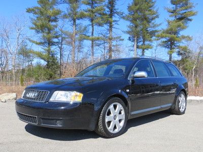 S6 quattro v8 blk blk avant wagon 4.2 v8 tranny slips southern car awd wonderful