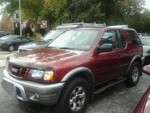 Burgundy gray hardtop convertible sun roof automatic new trans power alarm clean