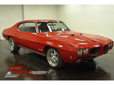 1970 pontiac gto pontiac 400 4 speed manual red on black ps pb check this out