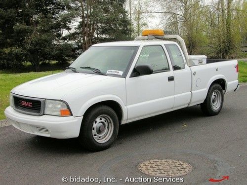 2002 gmc sonoma ext. cab pickup truck 4.3l v6 4-spd automatic a/c bidadoo