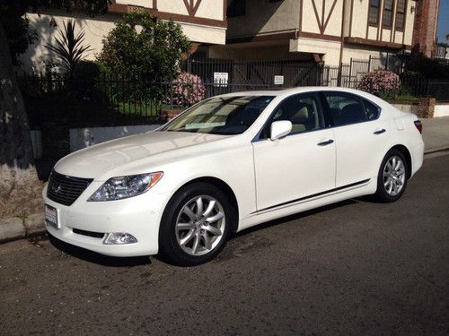 2008 lexus ls460 sedan 4-door 4.6l only 18k miles showroom condition smooth mint