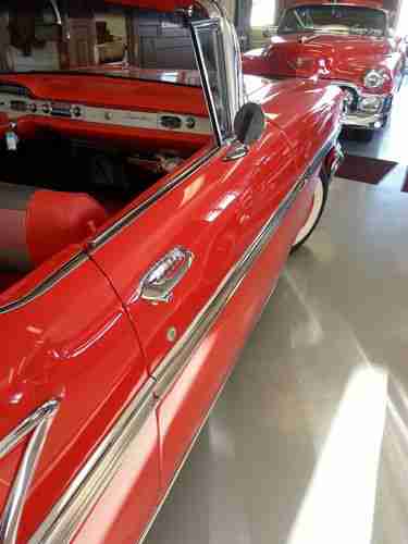 Chevrolet Impala Convertible 1958 Rio Red with the 348 frame off restored, US $84,995.00, image 6