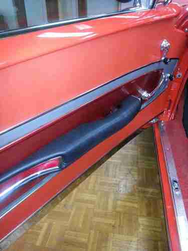 Chevrolet Impala Convertible 1958 Rio Red with the 348 frame off restored, US $84,995.00, image 12