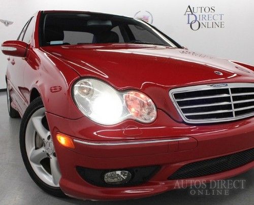 We finance 2006 mercedes-benz c230 sport 6spd mroof hids cd sdeairbags warranty