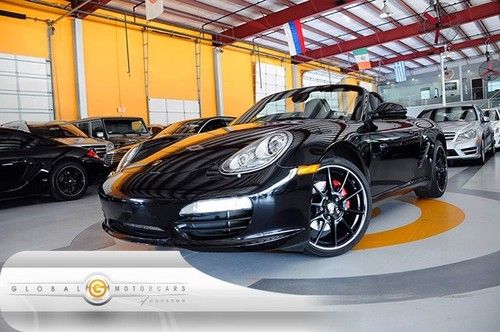 12 porsche boxster s black-edition spyder pdk 1-own sport-chrono bose nav  ac-st