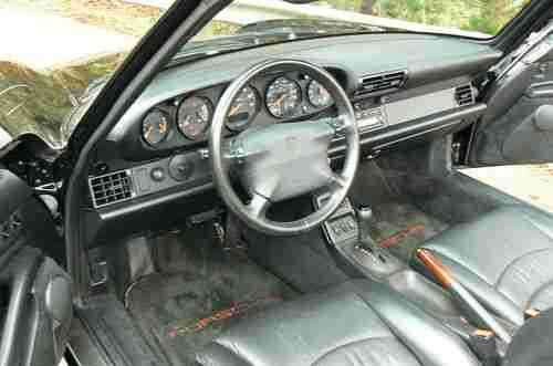 1998 993 C2 37K Miles Black Leather Highly Optioned Two Owners California Car, image 3