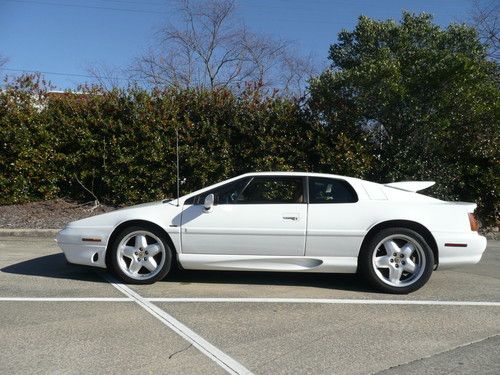 Rare 1994 lotus esprit s4 turbo, stunning white! 42k miles, books tools perfect