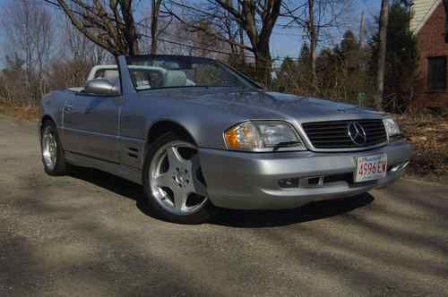 2001 mercedes-benz sl500 base convertible 2-door 5.0l