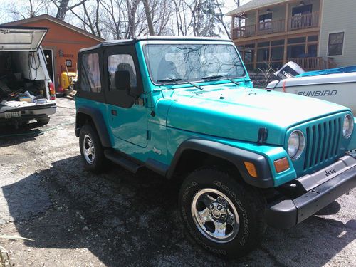 1997 jeep wrangler se 4x4