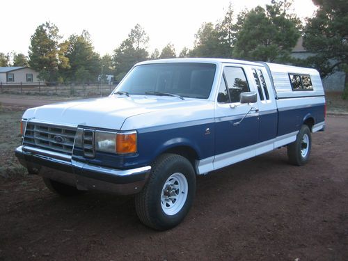 1988 f-250 cummins diesel, xlt lariat, extended cab, 2wd, clean