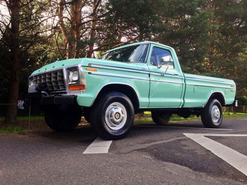 1978 ford f250 4x4 flatbed xlt ranger excellent condition 1977 1976 1975 1974