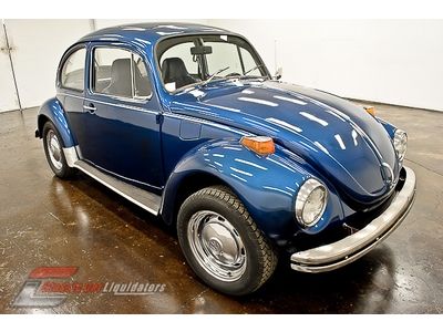 1972 volkswagen beetle vw air cooled 4 cyl 4 speed bucket seats factory sunroof