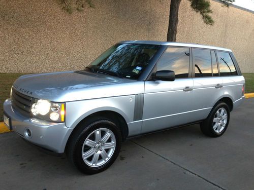 2007 land rover range rover hse sport utility 4-door 4.4l