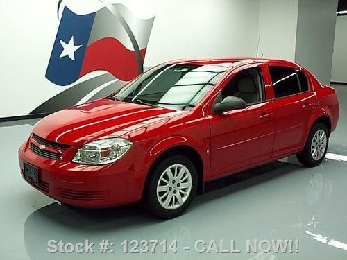 2009 chevy cobalt ls xfe sedan 5-spd nav rear cam 51k texas direct auto